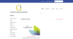 Desktop Screenshot of goldenimagejewelers.com